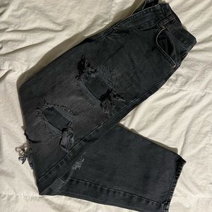 Urban Outfitters ripped black jeans